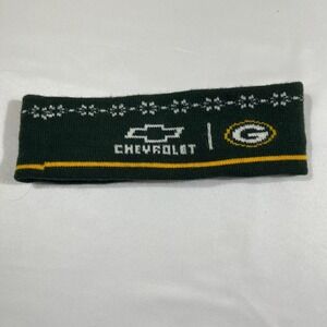 Chevrolet x Green Bay Packers Headband Ear Warmer Dark Green One Size NFL Fan